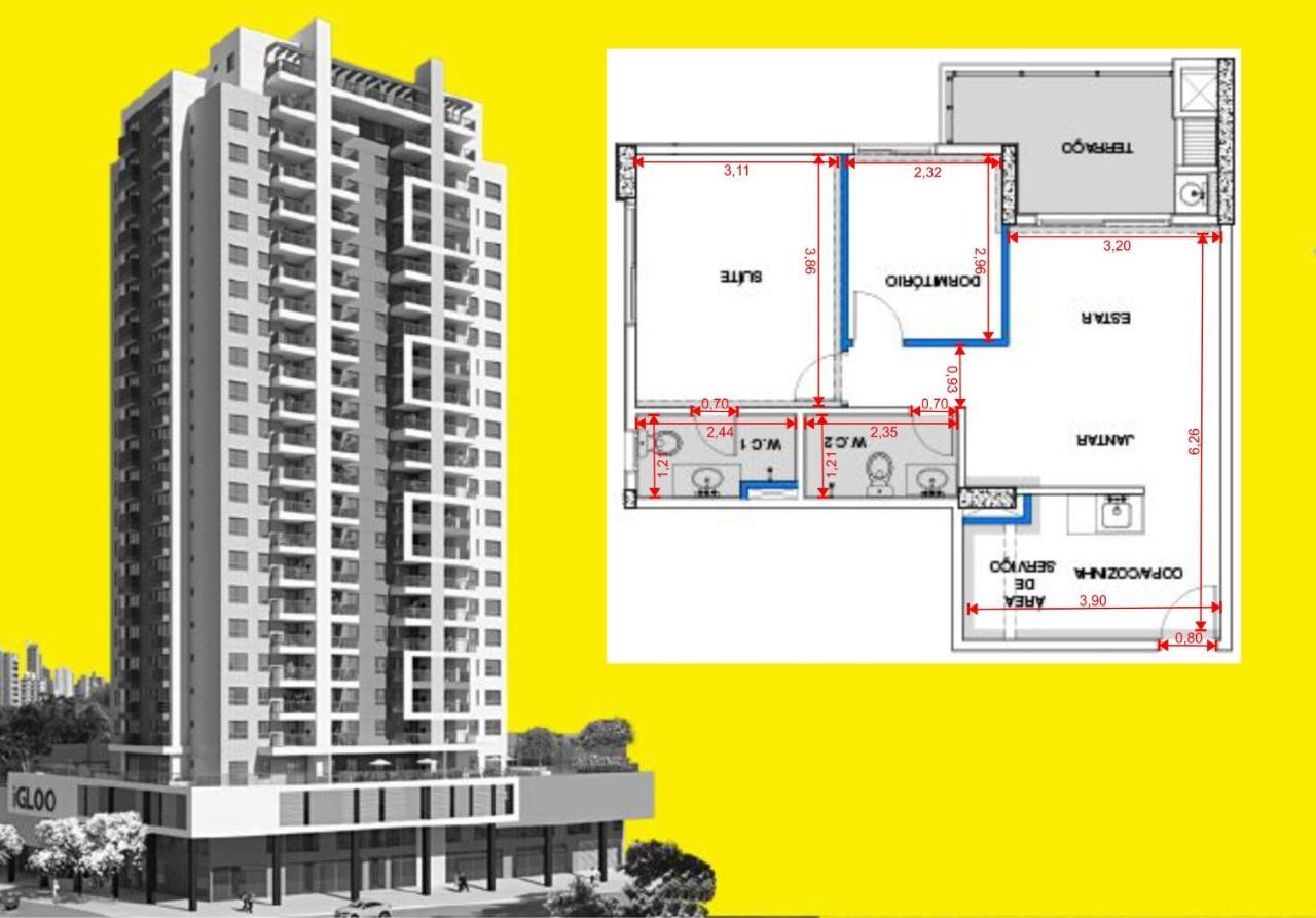 I055B- Harmony Home, 2 Quartos Com Garagem Curitiba Dış mekan fotoğraf